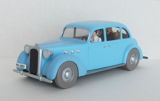 Voiture Tintin N°27 – Voiture de Bianca Castafiore – Atlas 1/43
