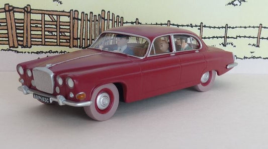 Voiture Tintin N°40 – Jaguar du docteur Müller – L’Île Noire – Atlas 1/43