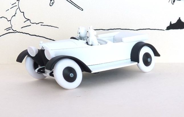 Voiture Tintin N°50 – Mercedes Torpedo – Atlas 1/43