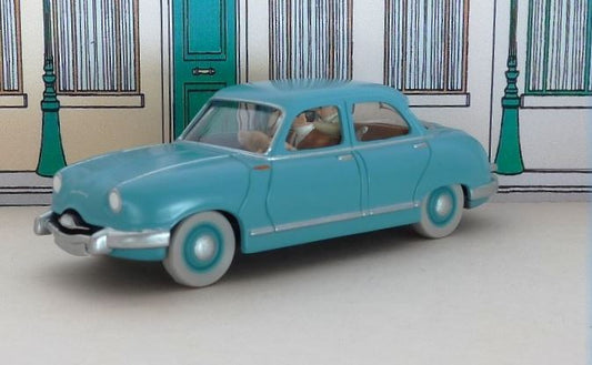 Voiture Tintin N°55 – Taxi Panhard – Coke en stock – Atlas 1/43