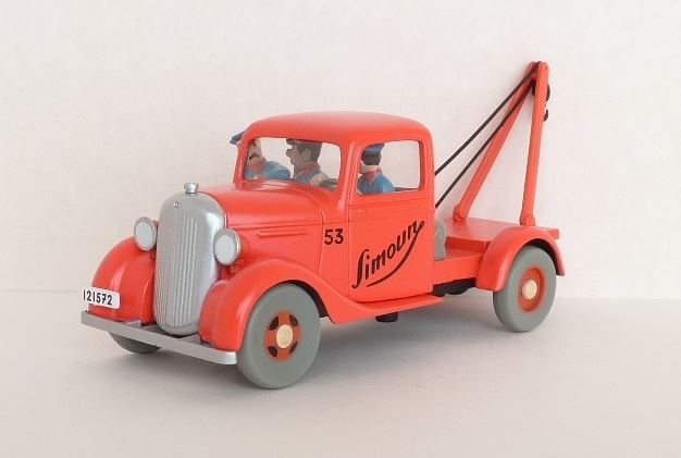 Voiture Tintin N°59 – Dépanneuse Simoun – Atlas 1/43