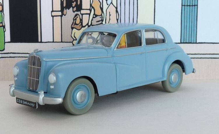 Voiture Tintin N°60 – Morris – Atlas 1/43
