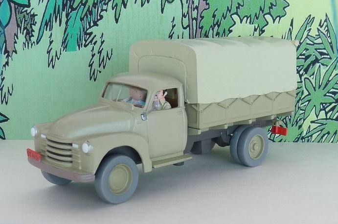 Voiture Tintin N°62 – Camion d’Alcazar – Tintin et les Picaros – Atlas 1/43