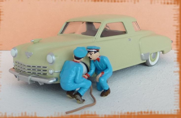 Voiture Tintin N°66 – Studebaker – Atlas 1/43