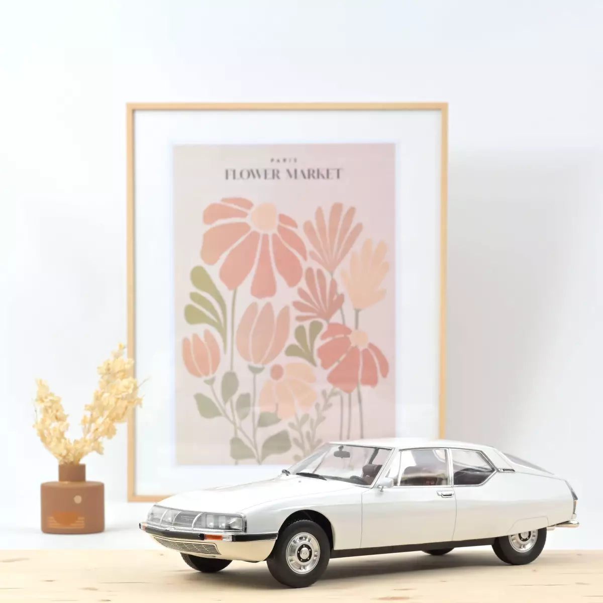 Citroën SM 1970 Blanc Version de présentation de Genève 1/12