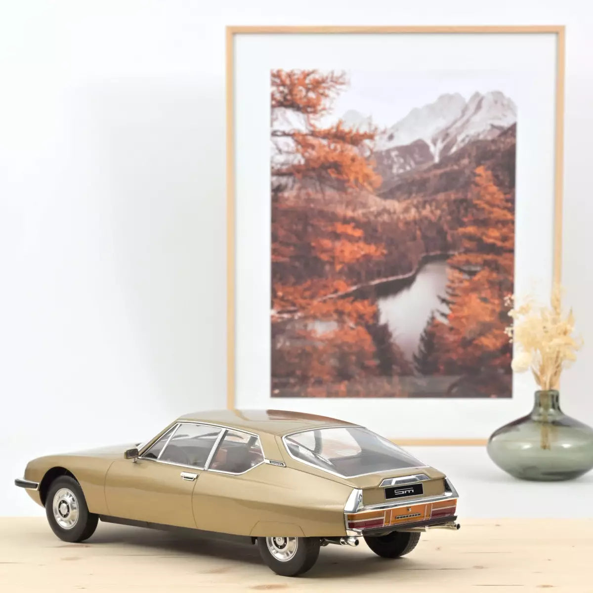 Citroën SM 1971 Sable métallisé 1/12